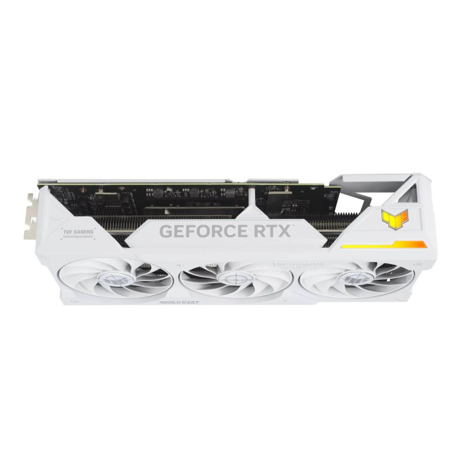 Видеокарта Asus GeForce RTX 4070 Ti SUPER TUF Gaming BTF White OC Edition 16GB GDDR6X (TUF-RTX4070TIS-O16G-BTF-WHITE)