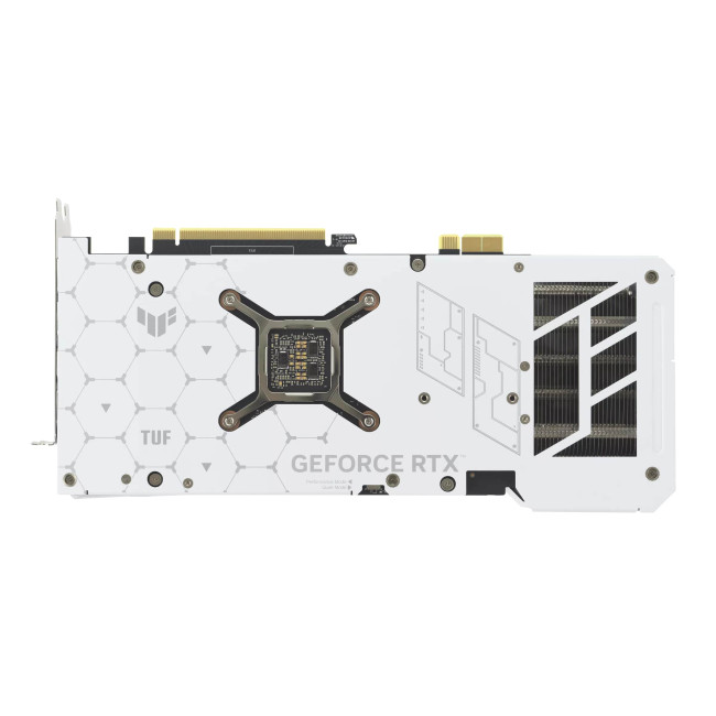 Видеокарта Asus GeForce RTX 4070 Ti SUPER TUF Gaming BTF White OC Edition 16GB GDDR6X (TUF-RTX4070TIS-O16G-BTF-WHITE)