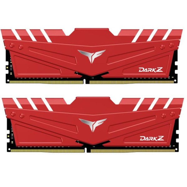Модуль пам'яті DDR4 2x8GB/3000 Team T-Force Dark Z Red (TDZRD416G3000HC16CDC01)