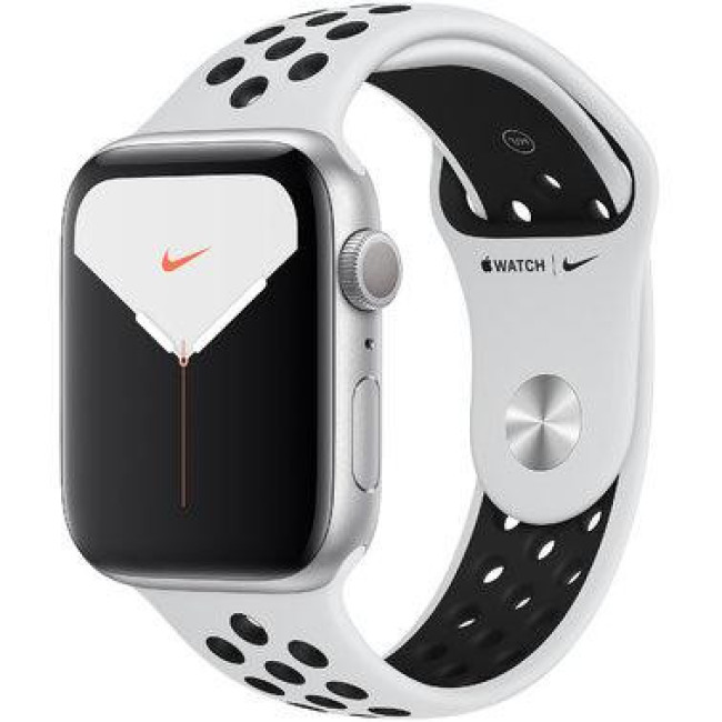 Apple Watch Nike Series 5 GPS 44mm Silver Aluminum w. Silver Aluminum (MX3V2)