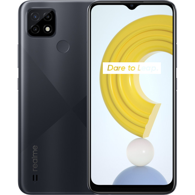 Смаpтфон Realme C21 4/64GB Cross Black