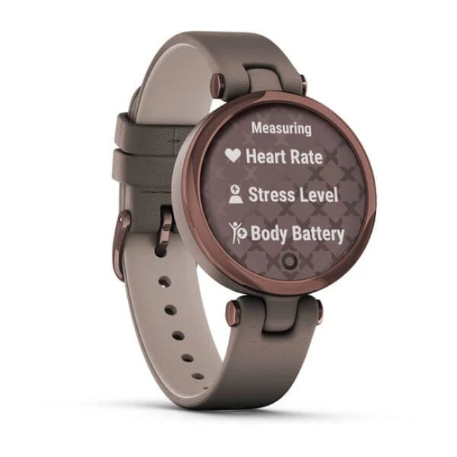 Garmin Lily Classic Edition - Dark Bronze Bezel w. Paloma Case and Italian L. Band (010-02384-B0/A0)