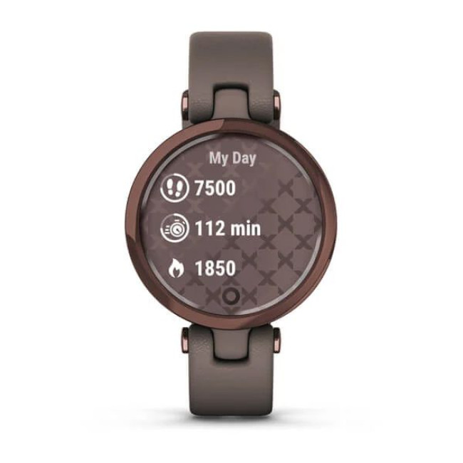 Garmin Lily Classic Edition - Dark Bronze Bezel w. Paloma Case and Italian L. Band (010-02384-B0/A0)