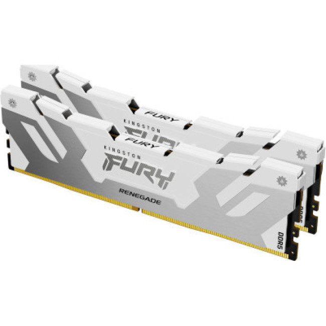 Kingston FURY 64 GB (2x32GB) DDR5 6400 MHz Renegade Silver/White (KF564C32RWK2-64)