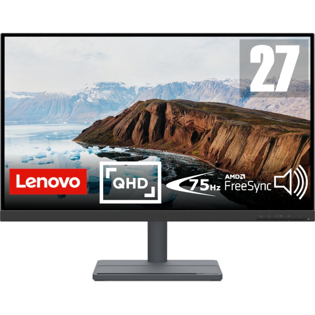 Монитор Lenovo L27q-35 (66D5GAC2EU): высокое качество изображения для комфортного онлайн-шопинга