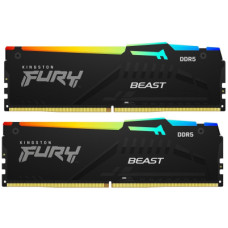 Kingston Fury (ex.HyperX) DDR5 16GB (2x8GB) 6000 MHz Beast RGB (KF560C40BBAK2-16)