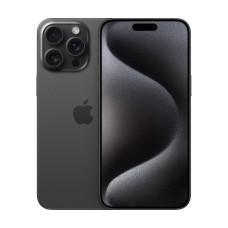 Apple iPhone 15 Pro Max 256GB eSIM Black Titanium (MU663)