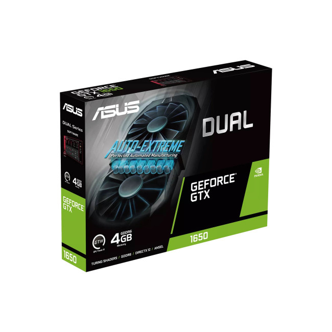 Відеокарта Asus DUAL-GTX1650-4GD6-P-EVO (90YV0EZE-M0NA00)