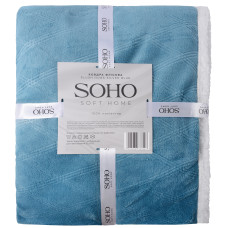 Одеяло SOHO Plush hugs Silver blue 200x220 (1226К)