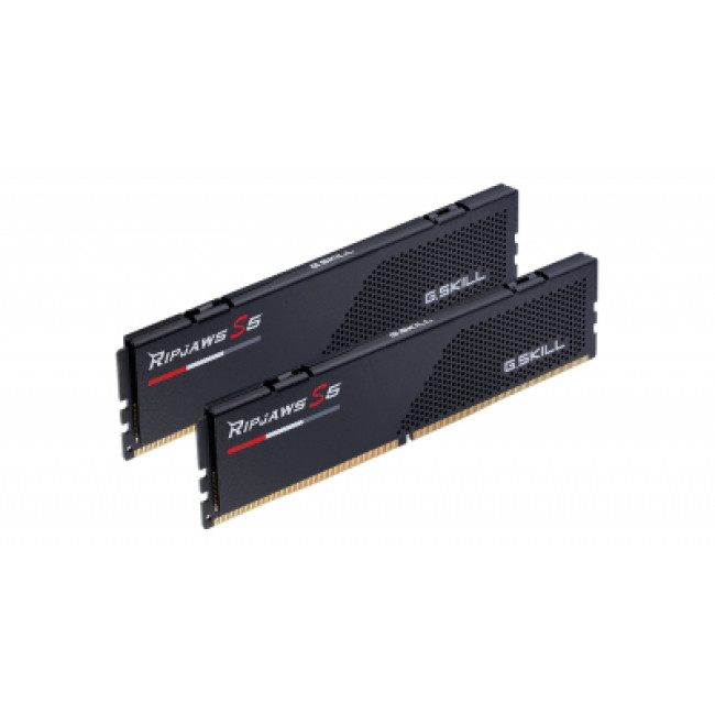 Модуль пам'яті G.Skill DDR5 32GB (2x16GB) 5600 MHz Ripjaws S5 Black (F5-5600J4040C16GX2-RS5K)