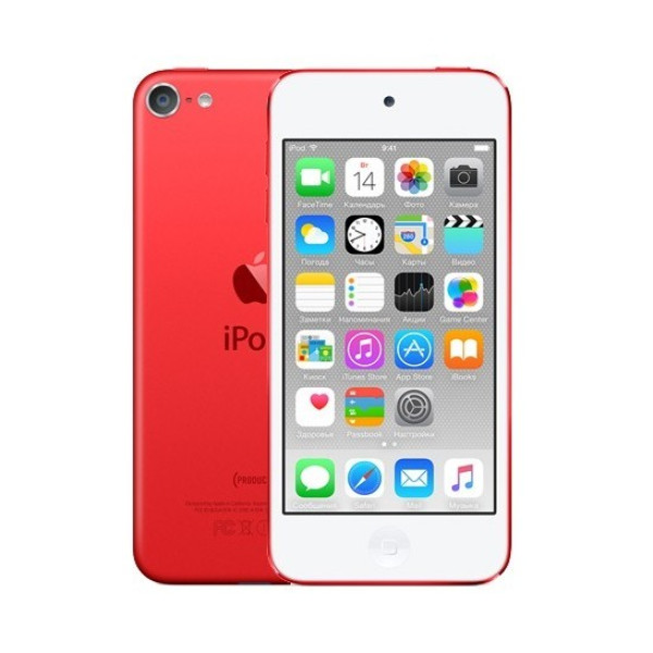 Мультимедийный портативный проигрыватель Apple iPod touch 6Gen 32GB (Product) RED (MKJ22)
