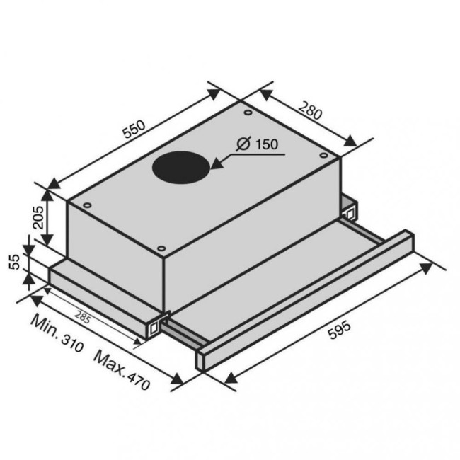 Ventolux GARDA 60 BG (1000) TC LED