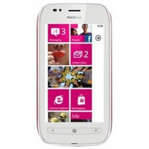 Смартфон Nokia Lumia 710 (White Fuchsia)