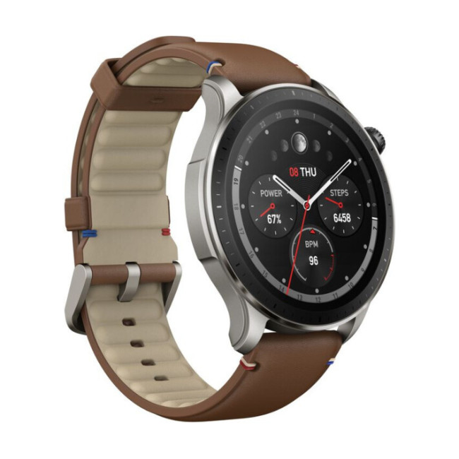 Amazfit GTR 4 Vintage Brown Leather