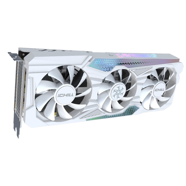 Видеокарта Inno3D GeForce RTX 4060 Ti 8GB ICHILL X3 White (C406T3-08D6X-17113280)