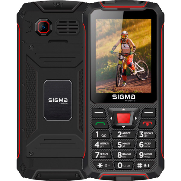 Sigma mobile X-treme PR68 Black-red