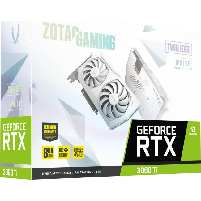 Zotac GAMING GeForce RTX 3060 Ti Twin Edge White Edition (ZT-A30620J-10P)