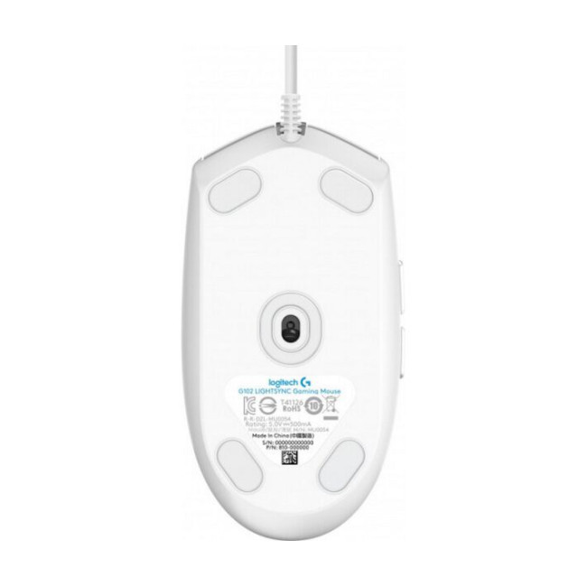 Logitech G102 Lightsync USB White (910-005824)