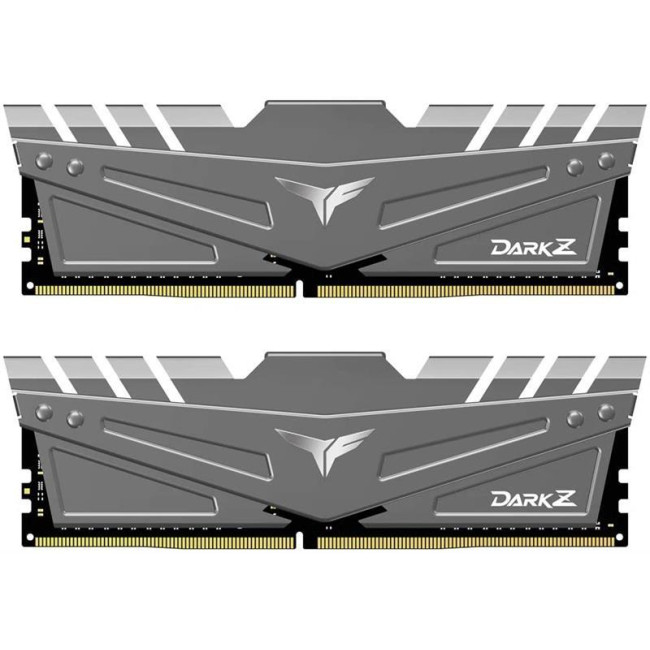 Модуль памяти DR4 2x8GB/3600 Team T-Force Dark Z Gray (TDZGD416G3600HC18JDC01)