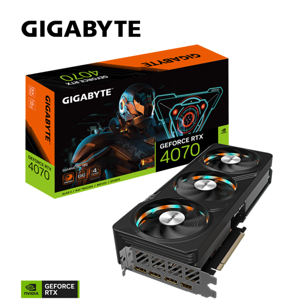 Gigabyte GeForce RTX4070 12Gb GAMING OC (GV-N4070GAMING OC-12GD)