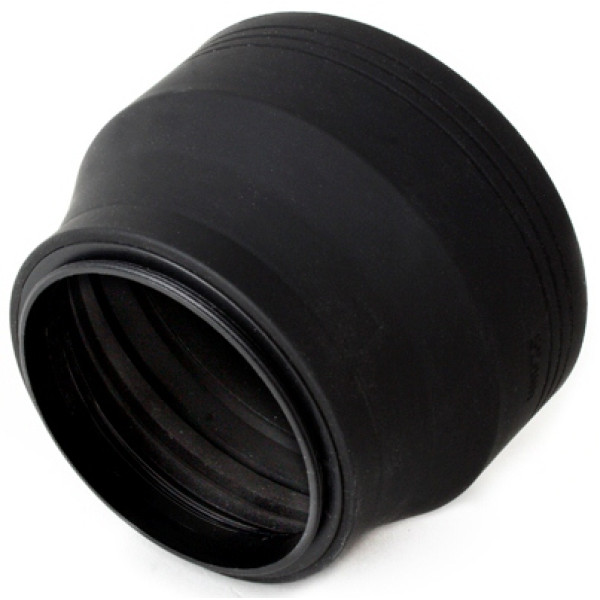 Phottix 77mm 3-Stage Collapsible Rubber Lens Hood