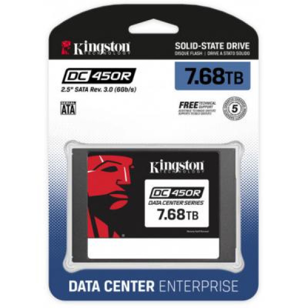 SSD 2.5" 7.68TB Kingston (SEDC450R/7680G)