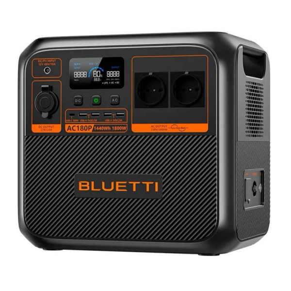 BLUETTI AC180P - мощная портативная солнечная панель