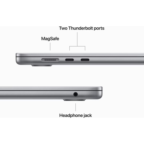Apple MacBook Air 15" M2 Space Gray 2023 (Z18N00246)