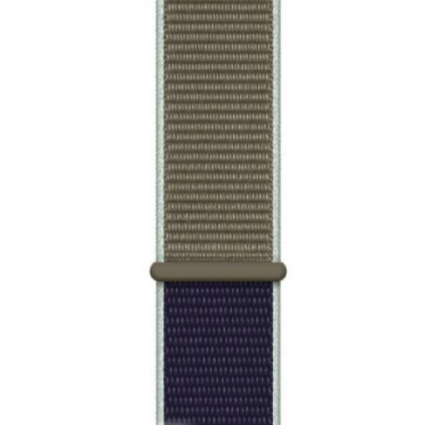 Apple Watch Series 5 GPS 40mm Gold Aluminum Case with Khaki Sport Loop (MWRY2)