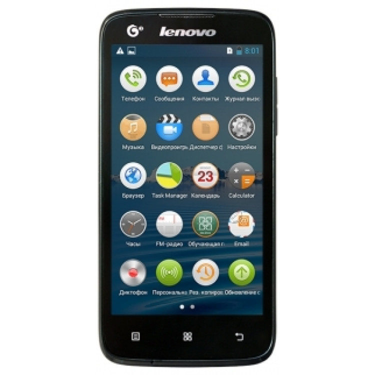 Телефон Lenovo A1000 Black (черный)
