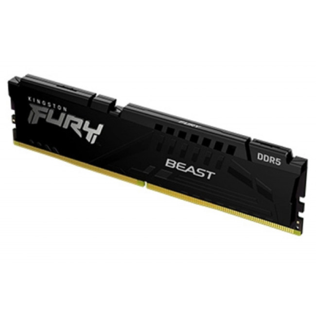 Модуль пам'яті Kingston Fury (ex.HyperX) DDR5 32GB (2x16GB) 5600 MHz Beast Black (KF556C40BBK2-32)