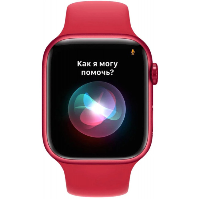 Apple Watch Series 7 GPS 41mm PRODUCT RED Aluminum Case With PRODUCT RED Sport Band (MKN23)