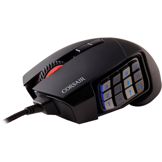 Мышь Corsair Scimitar RGB Elite USB Black (CH-9304211-EU)