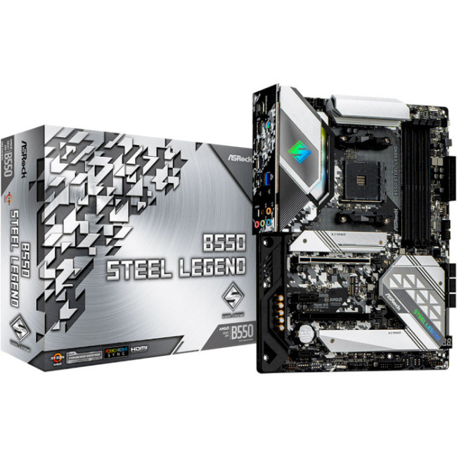 Материнська плата ASRock B550 Steel Legend Socket AM4