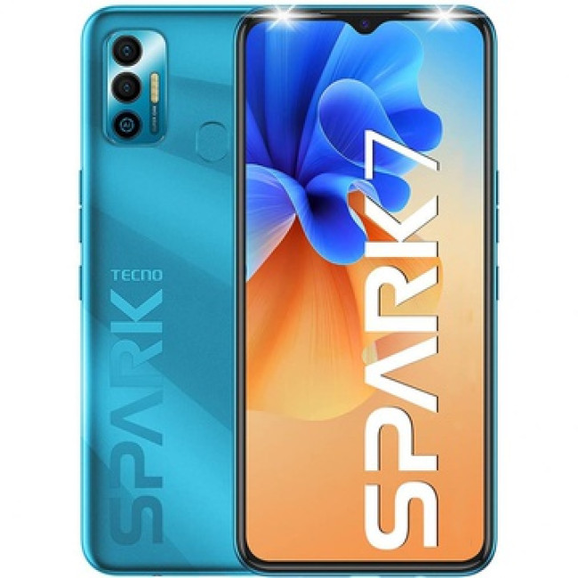 TECNO Spark 7 (KF6n) 4/128GB NFC Morpheus Blue (4895180766442)