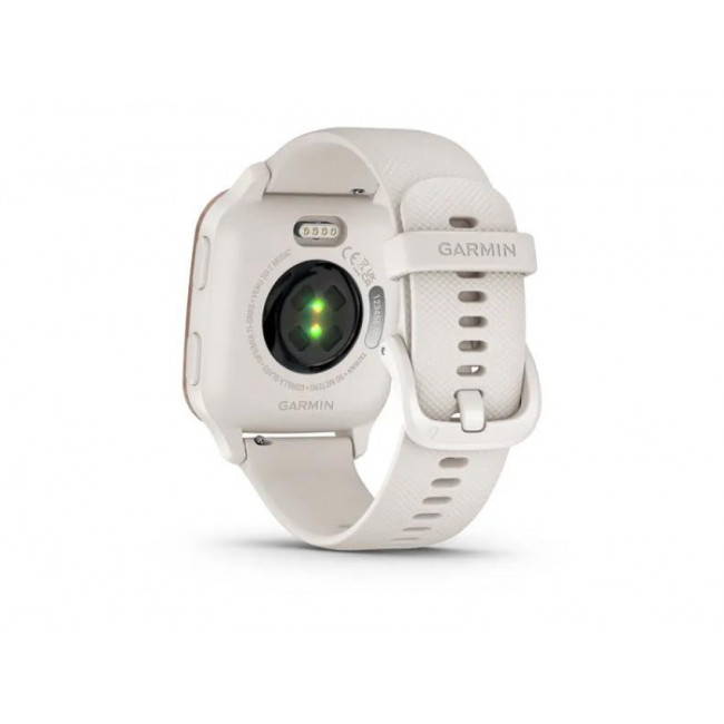 Garmin Venu Sq 2 – Music Edition Peach Gold Al. Bezel w. Ivory Case and S. Band (010-02700-01/11)