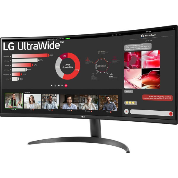 Купити монітор LG UltraWide 34WR50QC-B в інтернет-магазині.