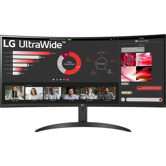 LG UltraWide 34WR50QC-B