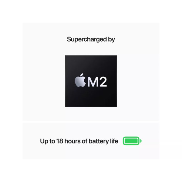 Apple MacBook Air 13,6" M2 Silver 2022 (Z15X00057)