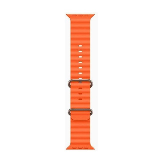 Apple Watch Ultra 2 GPS + Cellular 49mm Titanium Case with Orange Ocean Band (MREH3)