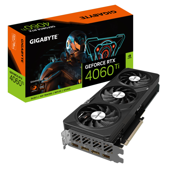 Gigabyte GeForce RTX 4060Ti 16Gb GAMING OC (GV-N406TGAMING OC-16GD)