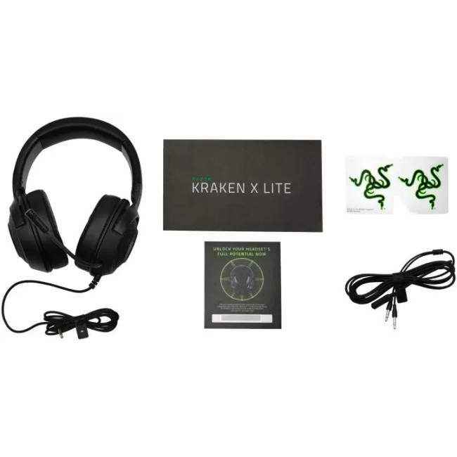 Навушники з мікрофоном Razer Kraken X Lite (RZ04-02950100-R381/R3M1)