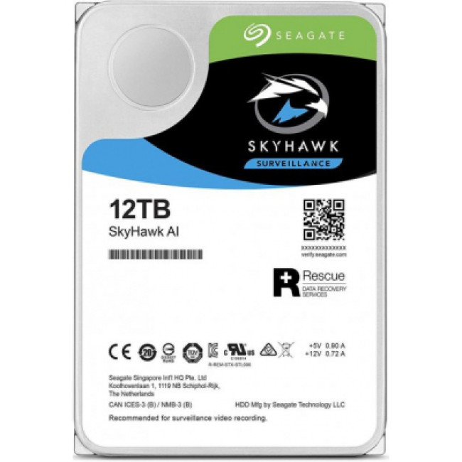 Жесткий диск Seagate SkyHawk AI 12 TB (ST12000VE001)