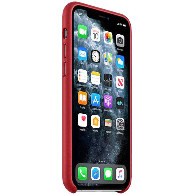 Кожаный чехол для Apple iPhone 11 Pro (PRODUCT RED)