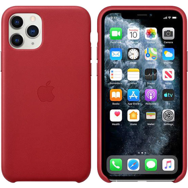 Кожаный чехол для Apple iPhone 11 Pro (PRODUCT RED)