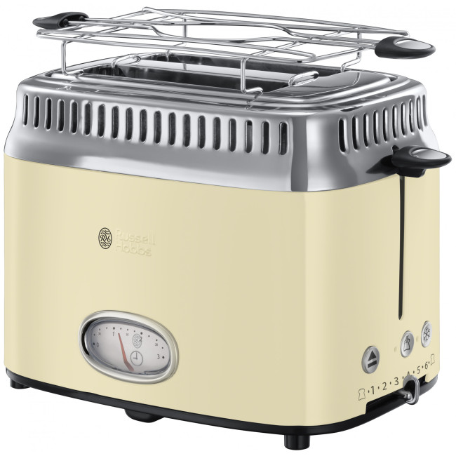 Тостер Russell Hobbs Retro Cream 21682-56