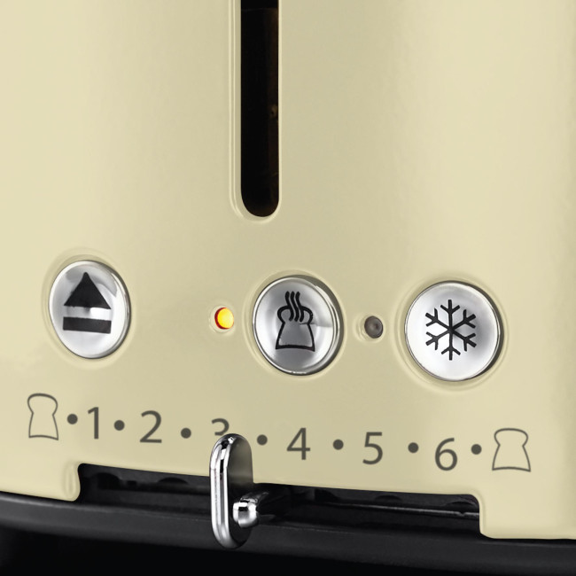 Тостер Russell Hobbs Retro Cream 21682-56