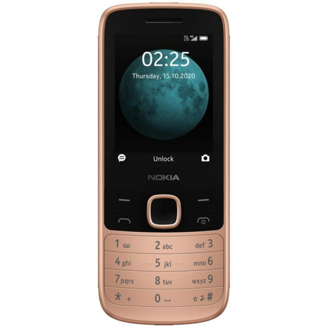 Мобільний телефон Nokia 225 4G DS Sand (16QENG01A01) (UA)