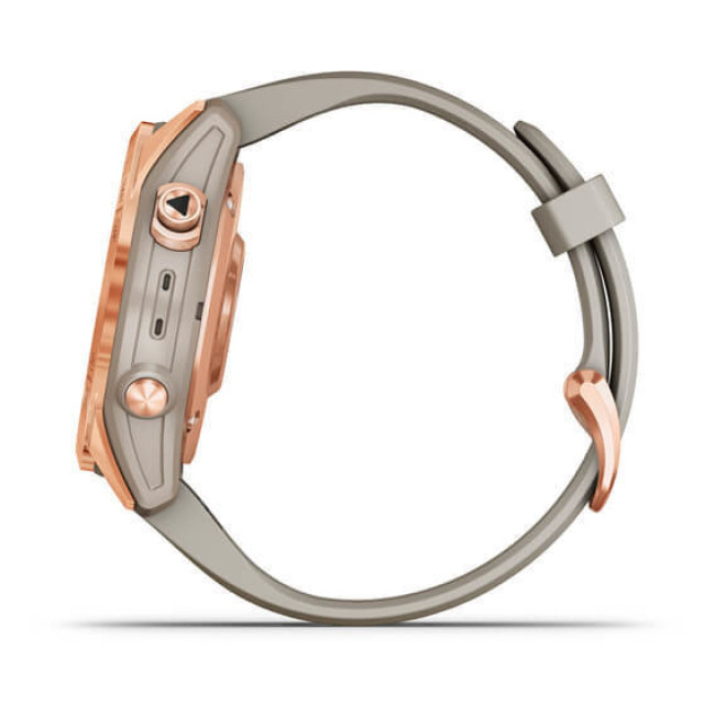 Garmin Fenix 7S Solar Rose Gold with Light Sand Band (010-02539-10/11)