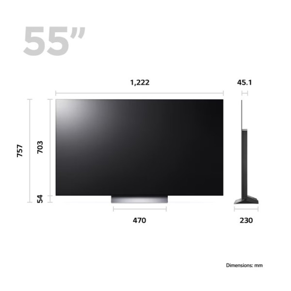 LG OLED55C34LA - купить OLED телевизор в интернет-магазине